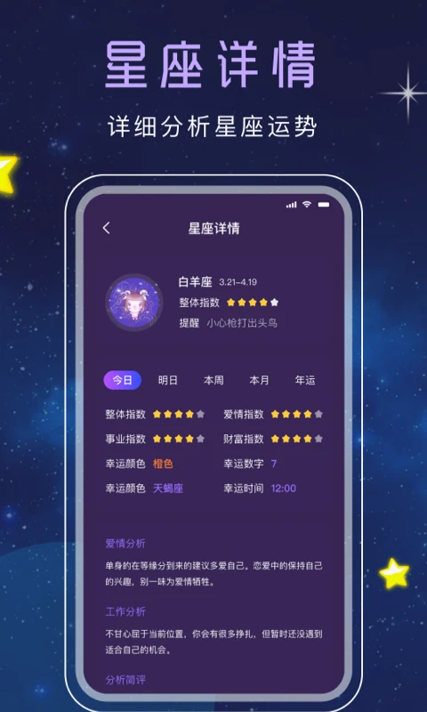 星座星盘图4